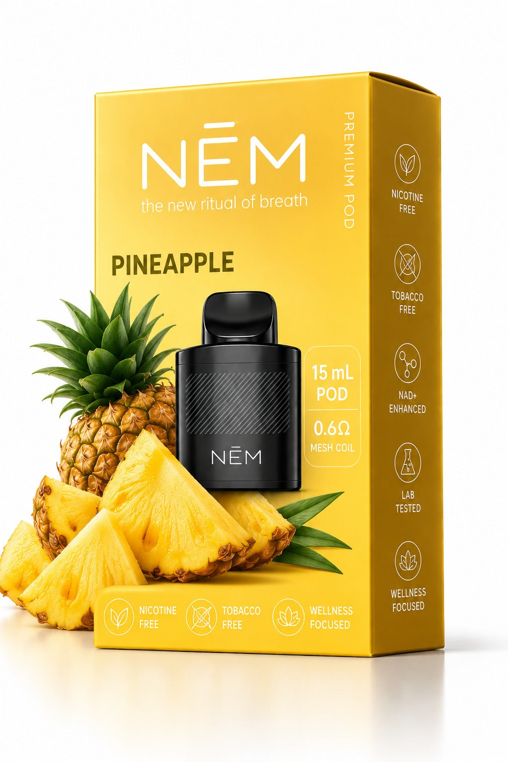 מילוי NĒM בטעם אננס